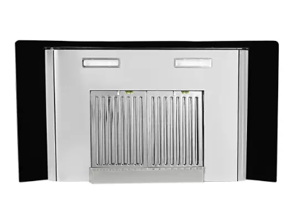 Faber Ellora 60 cm Hood with 1400m3/hr Suction, Heat Auto Clean, Baffle Filter, Touch with Gesture (Black)