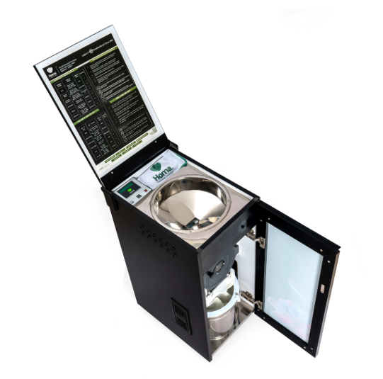 HOMA Elite Smart Atta Chakki with IoT Wi-Fi Connectivity, Toughened Glass Front, Talky Voice Feature & Auto-Clean Technology-Flora