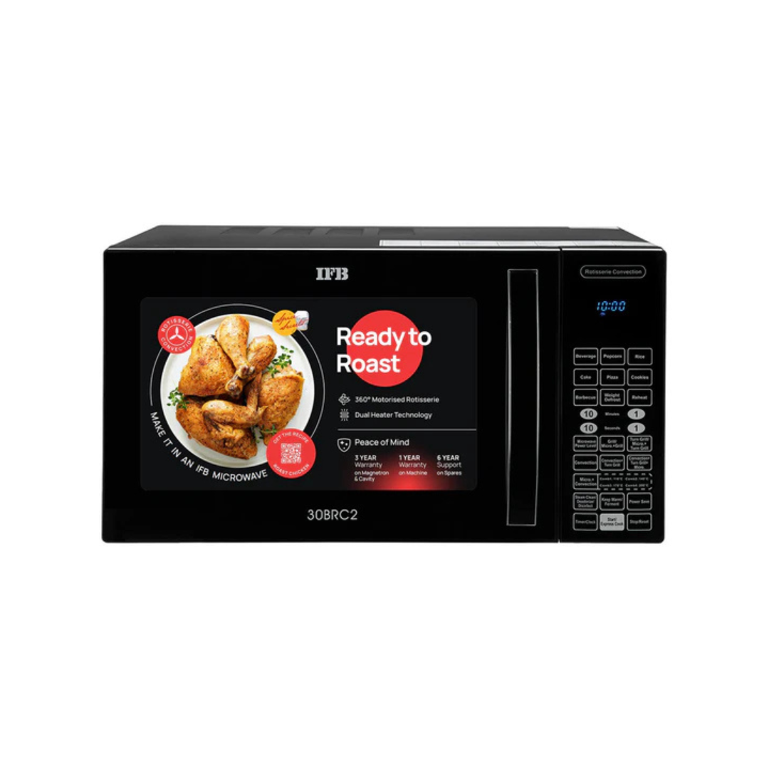 IFB 30 L Convection Microwave Oven (30BRC2, Black) Standard