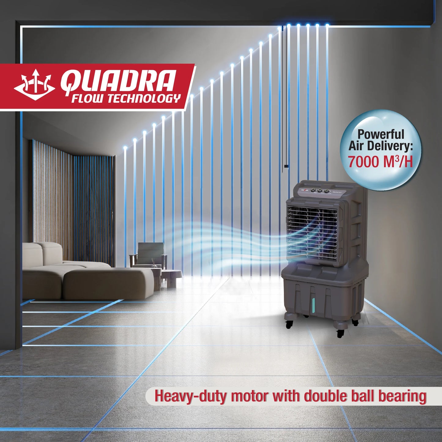 MAHA KOOL Honey Comb 110 T Litres Desert Cooler