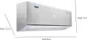 Bluestar 1.5 Ton 3 Star Split Inverter AC - Silver (IC318DNU, Copper Condenser)