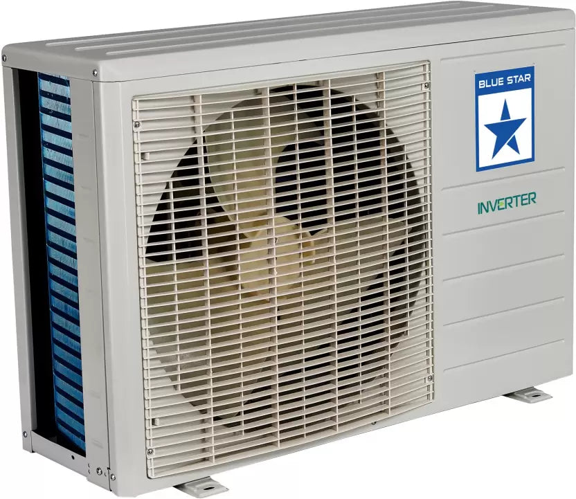 Bluestar 1.5 Ton 3 Star Split Inverter AC - Silver (IC318DNU, Copper Condenser)