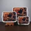 Servewell : 3pc Trays Set, Coffee Crunch