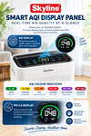 Skyline Smart Air Purifier with True HEPA-13 Filter, PM2.5 & AQI Display, Smart Air Quality Sensor, Filter Replacement Reminder & 8-Hour Timer – Up to 50m²