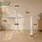 Octopus Cloth Drying Stand 3 Tier Design | Suitable for Everyday | Finish | Ideal for Gifting and Personal Use