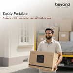 Beyond Appliances Cube Pro Plug N Play Ductless Kitchen Chimney | 1400 CMH | Auto Clean | 5-Stage Charcoal Activated Filter | Touch Control | 3-way Suction | 48dB Low Noise | Black | PAN INDIA SERVICE