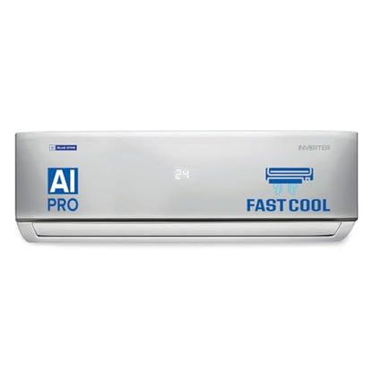 Bluestar 2 Ton 5 Star, 60 Months Warranty, Inverter Split AC (Copper, Convertible 5 in 1 Cooling, Multi Sensors, Dust Filter Blue Fins, Self Diagnosis, 2024 Model,IC524DNUR,White)