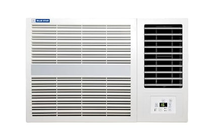 Bluestar 2 Ton 3 Star Fixed Speed Window AC (Copper, Turbo Cool, Fan Modes-Auto/High/Medium/Low, Hydrophilic Blue Fins, Dust Filters, Self-Diagnosis, 2024 Model, WFD324E, White)