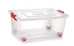 Nakoda Plastic Container - 16L, 1 Piece, Transparent, (41.5 x 30.8 x 20.6) cm