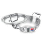 Prestige 28cm/4.0L Tri-Ply Stainless Steel Splendid Kadai with Lid|Gas and Induction Compatible|Even Heat Distribution| Thick Gauge Tri-Ply Body| Perma Cool Handles|15 Year Warranty