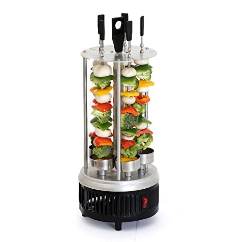 Clearline Electric Grill Tandoor Vertical Rotisserie Grill- Barbecue - Kabab Tikka Maker,Black