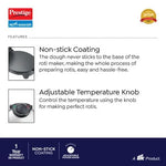 Prestige PRM 3.0 Plain Plate Roti Maker with Power Indicator