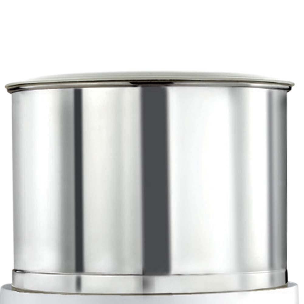 Prestige Wet Grinder PWG 01 Wet Grinder, 2 L (White/ Red) with Tilting Drum, Cocunut Scraper and Atta Kneader Attachment, 200W