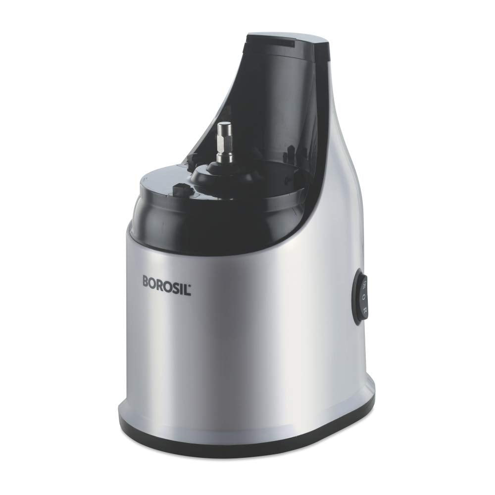 Borosil Health Pro 200-Watt WB13 Slow Juicer, Black