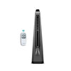 Symphony Surround-i Bladeless Tower Fan for Room | High-Speed with Swivel Action, Touchscreen Control Panel & Remote | 1 Year Warranty | Grey