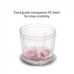 Glen GL 4043 MC Mini 400ml Electric Chopper 250W, White (2 Years Warranty)