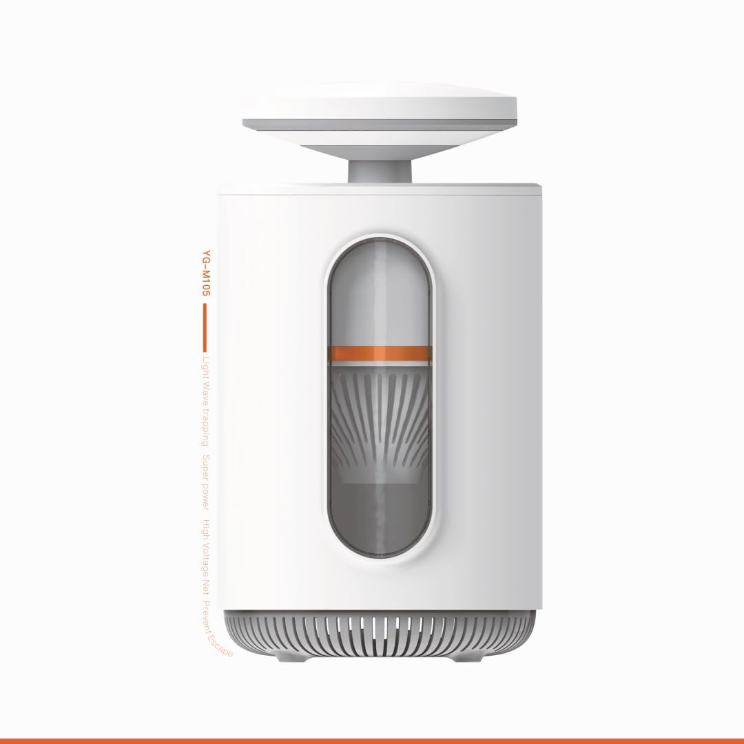 YAGE YG-M105 Mosquito Killer Lamp with UV Light & 2300V Power Grid | USB Powered Indoor Mosquito Trap | Chemical-Free, Ultra-Quiet Mosquito & Insect Killer