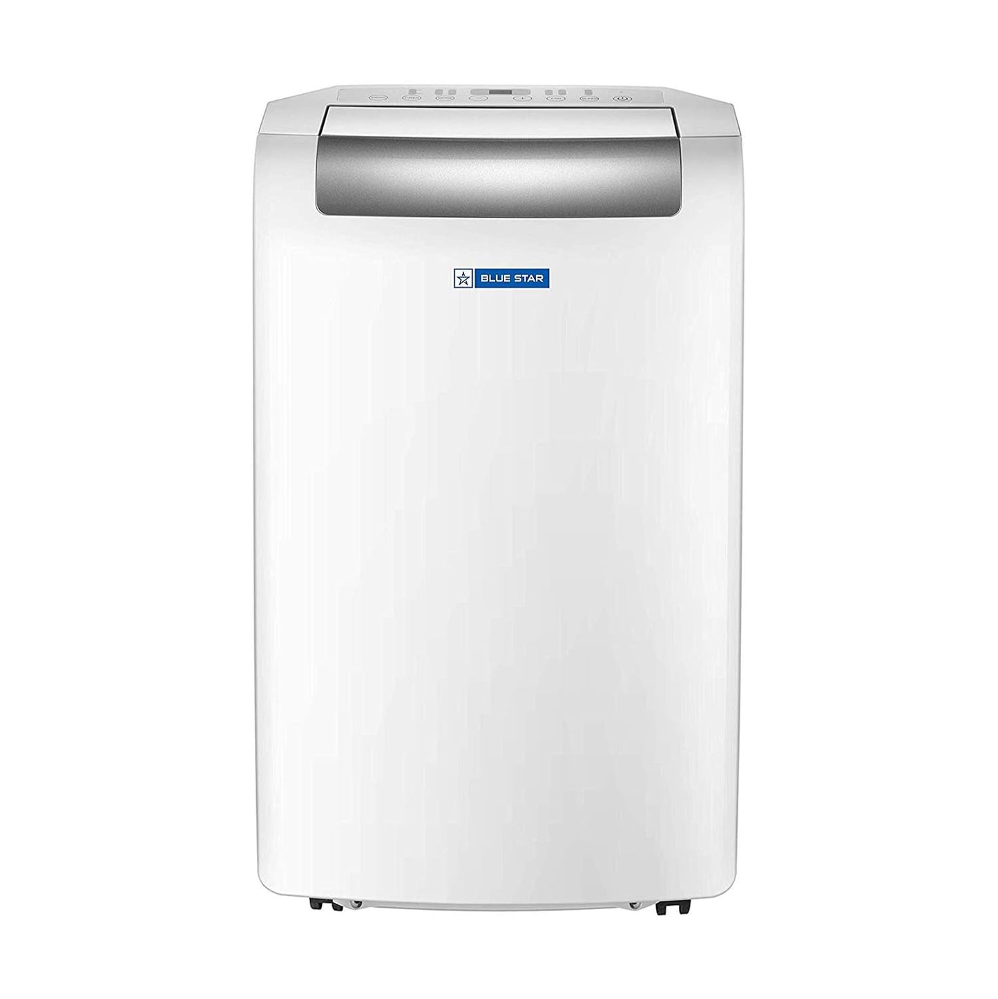 Blue Star 1.1 Ton Fixed Speed Portable AC (Copper, Anti Bacterial Silver Coating, Self Diagnosis, Comfort Sleep, Auto Mode, Remote Control Operations, Gold Fins, PC12DB, White)