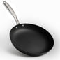 Vinod Ferona Lightweight Cast Iron Frying Pan -1.5 L, 24 cm | No Seasoning Required | Steel Riveted Handle | Metal Spoon Friendly | Gas Stove Compatible | Rust-Proof | No PTFE & PFOA | 2-Year Warranty