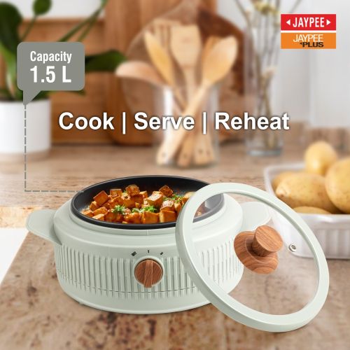 Jaypee Cook Smart Electric Casserole, 1.5 L