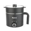 Skyline Multi-Purpose Electric Kettle with Steamer and Egg Boiler, 1.5L, 600W, Temperature Control, VTL-9091 (Black)