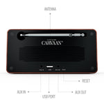 Carvaan Saregama Mini+ (Plus) Portable Music Player with 1000 Preloaded Songs, 10 Watt Speaker, Handsfree Calling, Bluetooth/Fm/Am/Aux