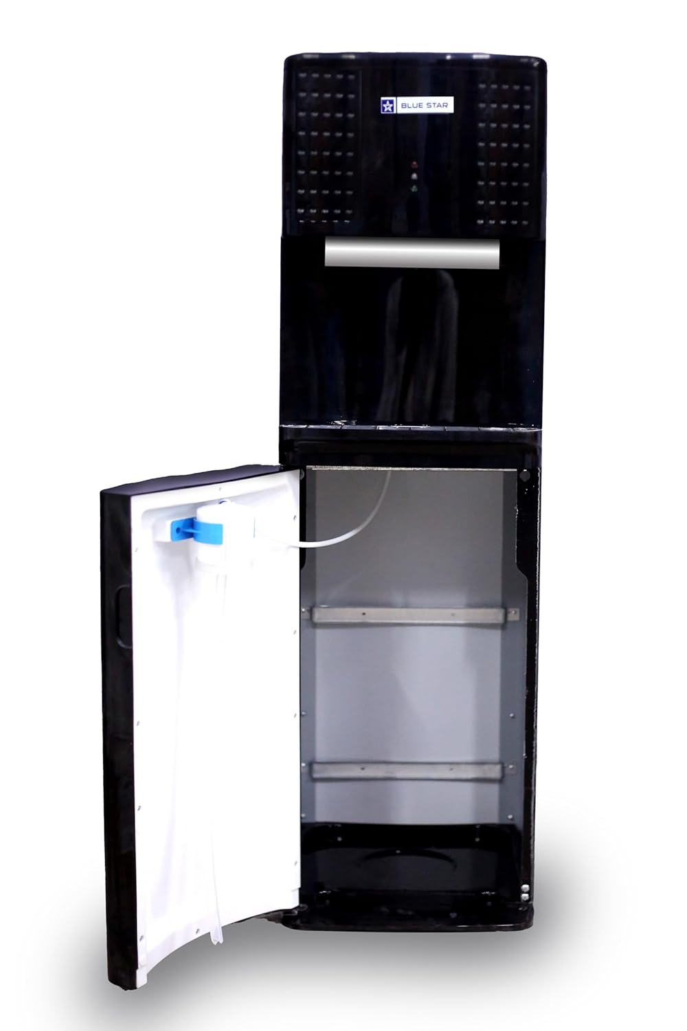 Blue Star BL1HPCGA Bottom Loading Water Dispenser | 3 Faucets, Hot, Cold & Ambient Water, LED Display, Child Lock (Black)