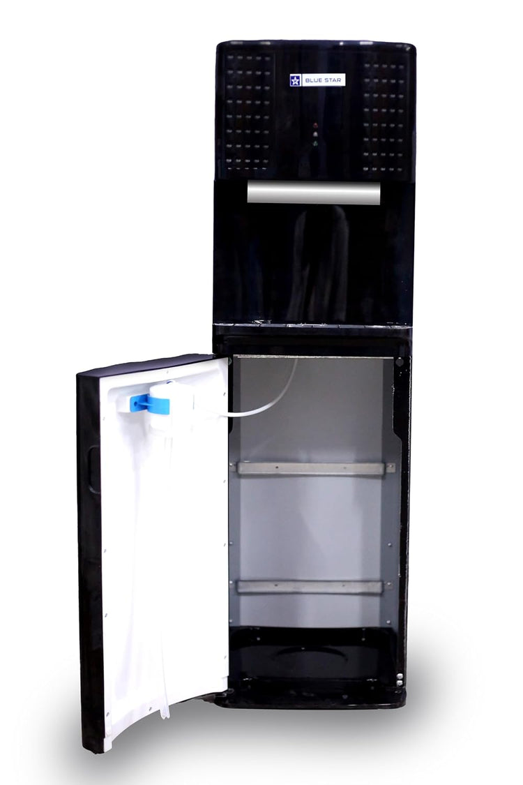Blue Star BL1HPCGA Bottom Loading Water Dispenser | 3 Faucets, Hot, Cold & Ambient Water, LED Display, Child Lock (Black)
