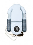 Electric Shoe Dryer with UV-C Sterilisation | 48°C PTC Heating | 360° Warm Air Circulation | Intelligent Timer & Auto Shut-Off | Foldable Portable Shoe & Boot Warmer | Odour & Moisture Remover | White