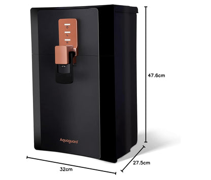 Aquaguard Copper Premier UV+UF+AC storage water purifier suitable for municipal water (TDS up to 200ppm)|Not suitable for borewell &amp; tanker|From Eureka Forbes