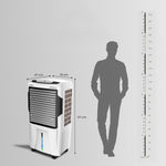Crompton Optimus 65 Litres Desert Air Cooler for home | Large & Easy Clean Ice Chamber | High Density Honeycomb Pads | Everlast Pump | Humidity Control