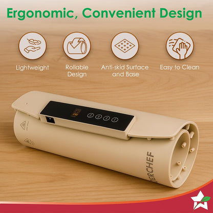 Wonderchef WonderMat Food Warming Mat, Food-Grade Silicone, for Warming Cast-iron/Stainless-steel/Ceramic/Glass/Enamelware, Warms Soup Bowls, Lunch Boxes, Baby Food, Beverages, Rollable, 2-Yr Warranty