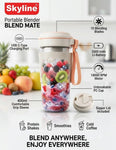 Skyline Blend Mate Portable Blender, 400ml, USB-C Charging