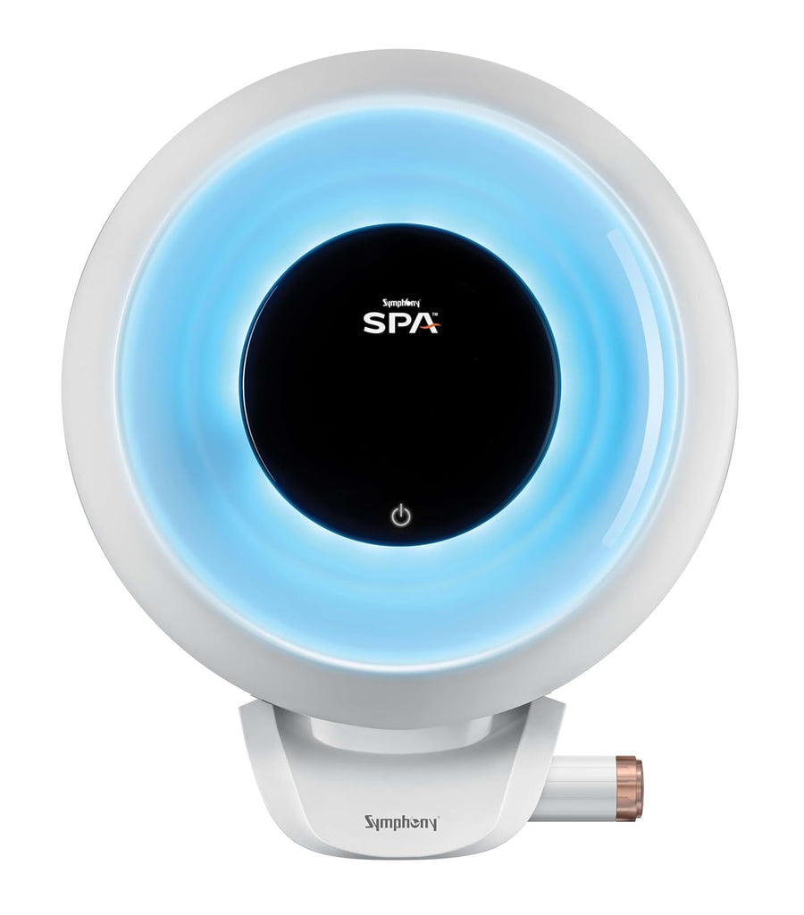 Symphony SPA Geyser 25 Litre 5 Star BEE Rating Water Heater | Hair Fall Control Smart Geyser | PUROPOD Filter | 2KW Heating | Glassline Tank | Free Installation