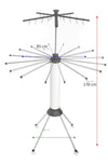 Octopus Cloth Drying Stand 3 Tier Design | Suitable for Everyday | Finish | Ideal for Gifting and Personal Use