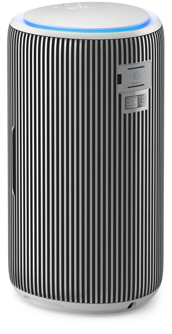 PHILIPS Smart Air Purifier AC3220/60 Upto 135 m2 Room Size Smart Portable Air Purifier Real Time AQI Display|Covers upto 600 sqft 520 m3/h|(Silver, Arctic White)