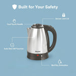 Skyline 1.8L Electric Kettle, 1500W Rapid Heating, Silver VTL-5006