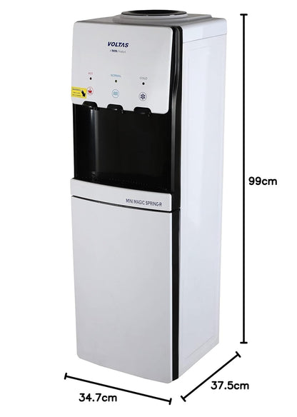Voltas Water Dispenser Minimagic Spring FS + | Hot, Plain and Cold Water Without Storage Cabinet