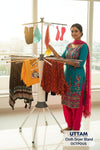Octopus Cloth Drying Stand 3 Tier Design | Suitable for Everyday | Finish | Ideal for Gifting and Personal Use
