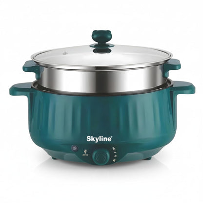 Skyline Momos & Multimaker, 800W Versatile Cooking Appliance for Dumplings, Pancakes, and More