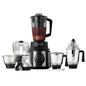 Prestige Endura 1000W Mixer Grinder 6 Jars (Black & Silver)