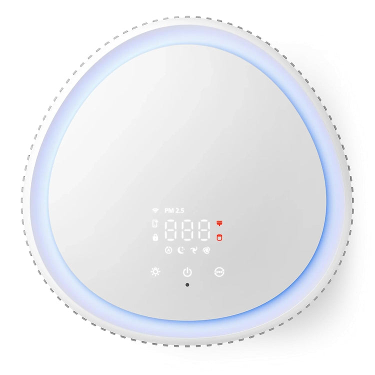 PHILIPS Smart Air Purifier AC3220/60 Upto 135 m2 Room Size Smart Portable Air Purifier Real Time AQI Display|Covers upto 600 sqft 520 m3/h|(Silver, Arctic White)