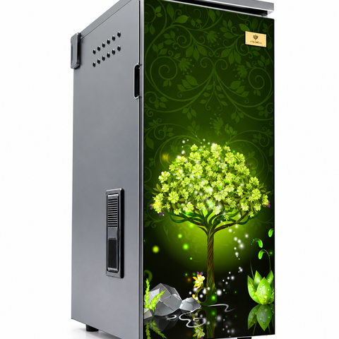 HOMA Elite Smart Atta Chakki with IoT Wi-Fi Connectivity, Toughened Glass Front, Talky Voice Feature & Auto-Clean Technology-Orchid