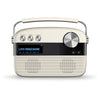 Saregama Carvaan Hindi - Portable Music Player with 5000 Preloaded Songs, FM/BT/AUX (Porcelain White)