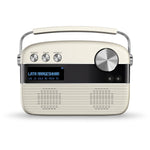 Saregama Carvaan Hindi - Portable Music Player with 5000 Preloaded Songs, FM/BT/AUX (Porcelain White)