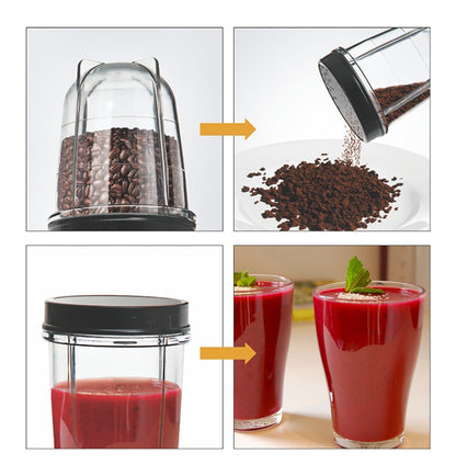 LEE STAR Nutrimix Electric Blender Grinder Smoothie Maker With 400 Watt Heavy Duty Copper Motor, 2 Blending Jar & 2 Grinding Jar For Puree, Dry Fruit Shakes & Dry Wet Grinding, LE-810