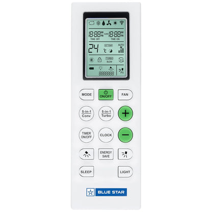 Blue Star Limited Star 5 In 1 Convertible 2 Ton 3 Star Inverter Split Ac With Self Diagnosis (2023 Model, Copper Condenser, IC324VKU)