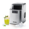 AGARO Galaxy Ice Cube Maker Machine 3.2 litre Countertop, 2 Ways to Add Water, 24 Pcs Ready in 13 Mins, Self-Cleaning Portable Compact, with Ice Scoop & Basket, Perfect for Home/Kitchen/Office/Bar