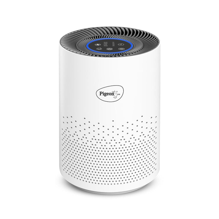 Pigeon Air Purifier for Home, HEPA H13, 99.99% PM2.5, White, 235 Sq Ft