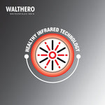 Havells Walthero 1000 Watt Room Heater with Two Carbon Heating Tubes| Tip Over Protection| Silent Operation| Anti Rust Protection| 2 years Manufacturer Warranty (Black)